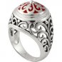 Authentic Kameleon KR006 - Filigree Shank Ring Size 7