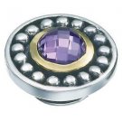 Authentic Kameleon Sterling Silver Celestial Violet CZ & 18kt Jewelpop KJP390