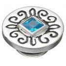 Authentic Kameleon Sterling Silver Blueberry Ice CZ Jewelpop KJP387