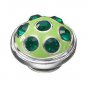Authentic Kameleon Sterling Silver Disco Lime Jewelpop KJP362 *RETIRED*