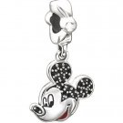 Authentic Chamilia Disney Classic Mickey Mouse Charm Bead 2025-0931 "Gift Boxed"