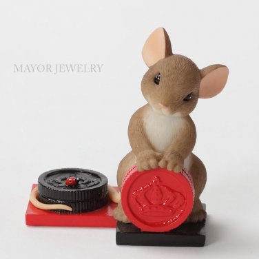 Charming Tails Nice Move Figurine 4033011 Enesco New