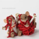 Charming Tails Never Too Tied Up To Have Some Fun Figurine 4033008 Enesco New