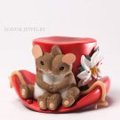 Charming Tails The Season Like Having You By My Side Figurine 4034346 Enesco New