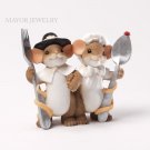 Charming Tails Did Someone Say Dinner? Figurine 4034331 Enesco New