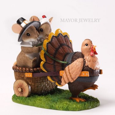 Charming Tails May Your Blessings Be Bountiful Figurine 4034330 Enesco New