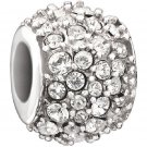 Authentic Chamilia  Jeweled Kaleidoscope - Clear Charm Bead 2025-0853 Gift Boxed