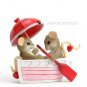 Charming Tails Rowboat Romance Figurine 4030940 Enesco New