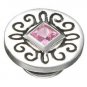 Authentic Kameleon Sterling Silver Pink Ice Jewelpop KJP389