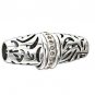 Authentic Chamilia Zebra Gray Swarovski 2083-0412 Sterling Silver Bead Charm