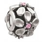 Authentic Chamilia Dazzling Daisy - Pink Charm Bead 2025-0754 "Gift Boxed"