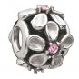 Authentic Chamilia Dazzling Daisy - Pink Charm Bead 2025-0754 "Gift Boxed"