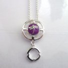 Authentic Kameleon KP080 - Open Work Pendant With Dangle