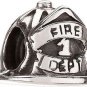 Authentic Chamilia Firefighter Charm GO-1
