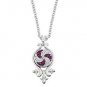 Authentic Kameleon KP014 - Fleur De Lis Drop Pendant