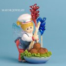 My Little Kitchen Fairies Little Meatball Fairie Figurine 4030649 Enesco New