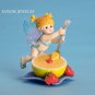 My Little Kitchen Fairies Scooping Grapefruit Fairie Figurine 4029547 Enesco New