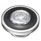 Authentic Kameleon Sterling Silver Ebony Halo Jewelpop KJP433