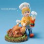 My Little Kitchen Fairies Fairie Stuffing Turkey Figurine 4028260 Enesco New