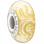 Authentic Chamilia Lace Collection - Daffodil Charm Bead 2110-1117 *RETIRED*