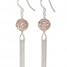 Authentic Chamilia The Captured Hearts Tassel Earring 3313-0002 Limited Edition