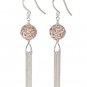Authentic Chamilia The Captured Hearts Tassel Earring 3313-0002 Limited Edition