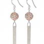 Authentic Chamilia The Captured Hearts Tassel Earring 3313-0002 Limited Edition
