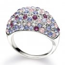 Authentic Chamilia Jewelled Kaleidoscope Ring Purple 3125-0007 Limited Editions