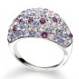 Authentic Chamilia Jewelled Kaleidoscope Ring Purple 3125-0007 Limited Editions