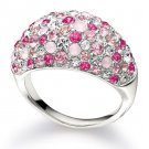Authentic Chamilia Jewelled Kaleidoscope Ring Pink 3125-0001 Limited Editions