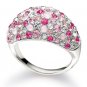 Authentic Chamilia Jewelled Kaleidoscope Ring Pink 3125-0001 Limited Editions