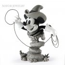 Disney Showcase Grand Jester Studios Cowboy Mickey Mouse Figurine 4029849 Enesco
