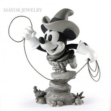 Disney Showcase Grand Jester Studios Cowboy Mickey Mouse Figurine 4029849 Enesco