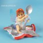 My Little Kitchen Fairies Shiny Silverware Fairie Figurine 4021014 Enesco New