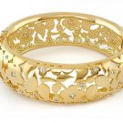 Authentic Lauren G Adams Cut-Out Classic Flowers by Orly Design Bangle B-48801