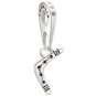 Authentic Chamilia Hanging Boomerang - Clear Swarovski Charm 2025-0915