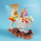 My Little Kitchen Fairies Sweetie Shopper Fairie Figurine 4021006 Enesco New