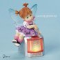 My Little Kitchen Fairies Girl Putting Coin in Juke Figurine 4015670 Enesco New
