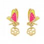 Authentic Lauren G Adams Dream Garden Child's Butterfly Earrings EB-74801G 80458