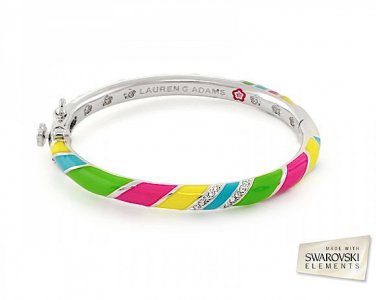 Authentic Lauren G Adams Stackable Kiss Me Child's Bangle BB-75101 80443