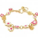 Authentic Lauren G Adams Dream Garden Child's Flowers Bracelet BB-74802G 80564