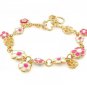 Authentic Lauren G Adams Dream Garden Child's Flowers Bracelet BB-74802G 80564
