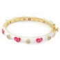 Authentic Lauren G Adams Stackable Child's Lovely Hearts Bangle BB-685021G 80480