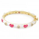Authentic Lauren G Adams Stackable Child's Lovely Hearts Bangle BB-685021G 80482