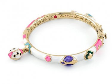 Authentic Lauren G Adams Stackable Child's Ladybug Bangle BB-68501G 68765