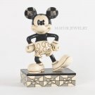 Disney Jim Shore Vintage Mickey Mouse Plane Crazy Figurine 4033283 Enesco New