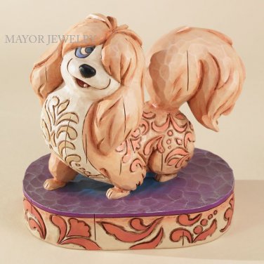 Disney Jim Shore Peg Flirtatious Peg from Lady and The TRAMP Figurine 4009257