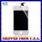 LCD Screen Replacement + Touch Glass Digitizer Assembly for iPhone 4S (White)