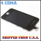LCD Screen Replacement + Touch Glass Digitizer Assembly for iPhone 4 4G CDMA (Black)