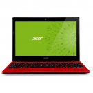 ACER 11.6" AO725-0687 LAPTOP PC WITH AMD DUAL-CORE C-70 PROCESSOR WINDOWS 8 -RED